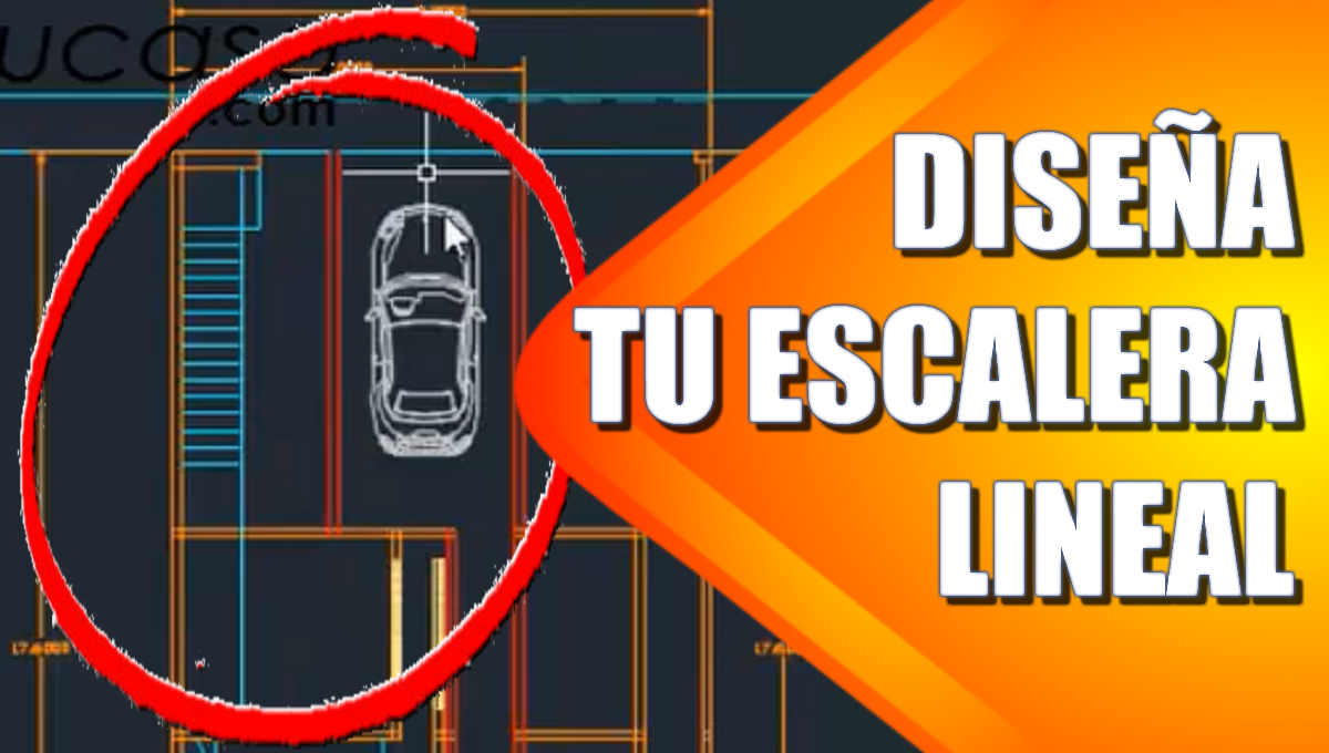 Diseña Tu Escalera Lineal: Casa 5 Recámaras 6×30-3